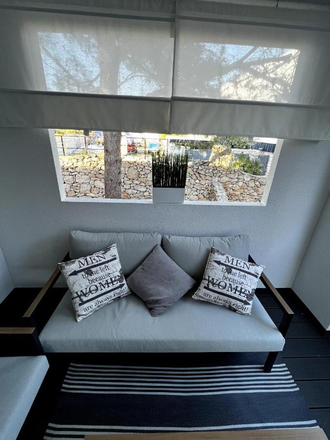 Luxury Mobile Home Pretty Green - Premium - Oaza Mira Resort -50 M From The Beach Драге Экстерьер фото