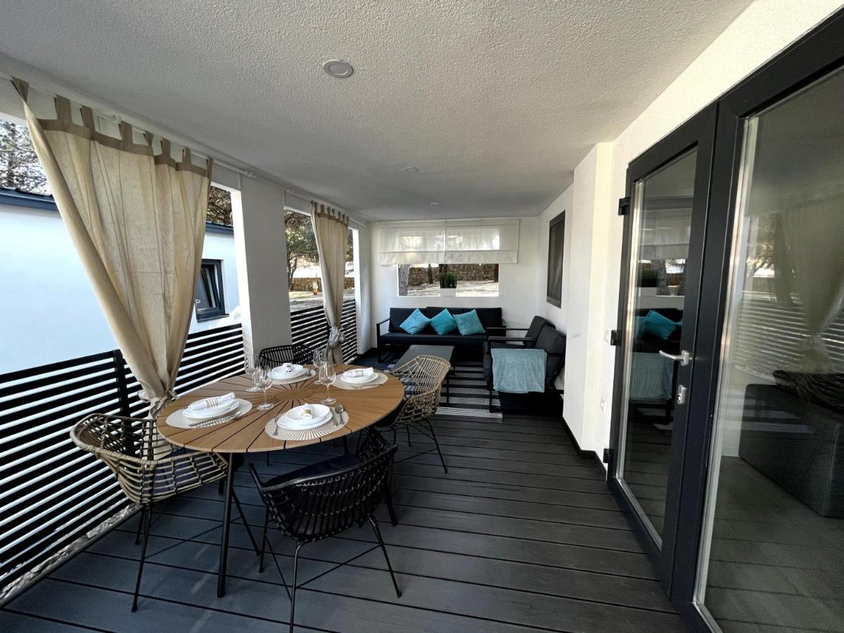 Luxury Mobile Home Pretty Green - Premium - Oaza Mira Resort -50 M From The Beach Драге Экстерьер фото